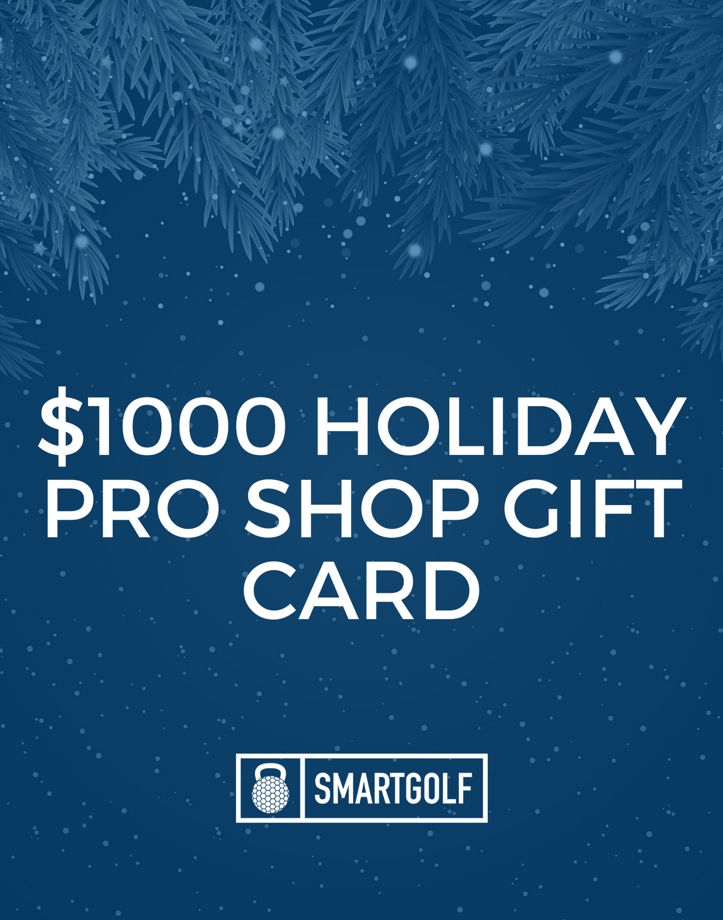 $1,000 Holiday Pro Shop Gift Card
